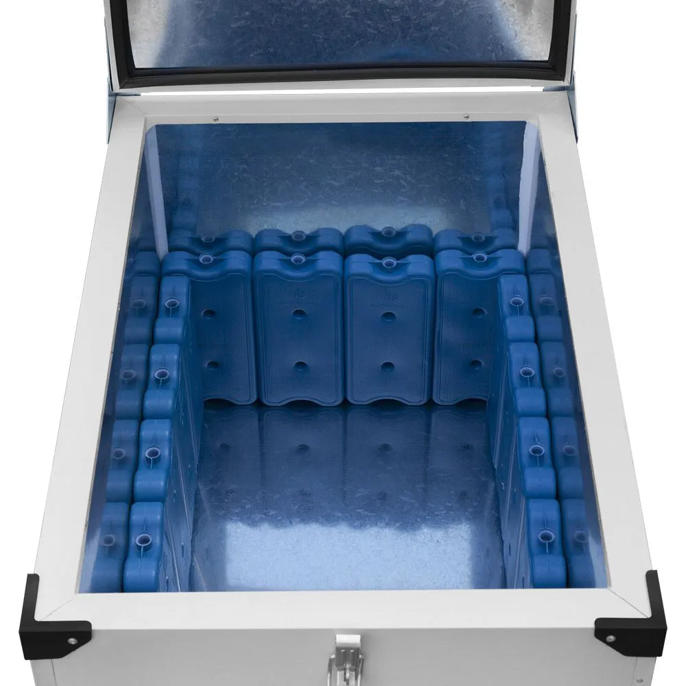 Carrinho de Sorvete Cefaz Branco Rodas de Bicicleta BL34P/GS - Imagem 4