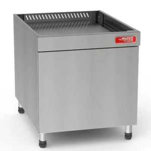 Bancada Fechada Red Chameleon para Char Broiler 2 Queimadores BFCB2