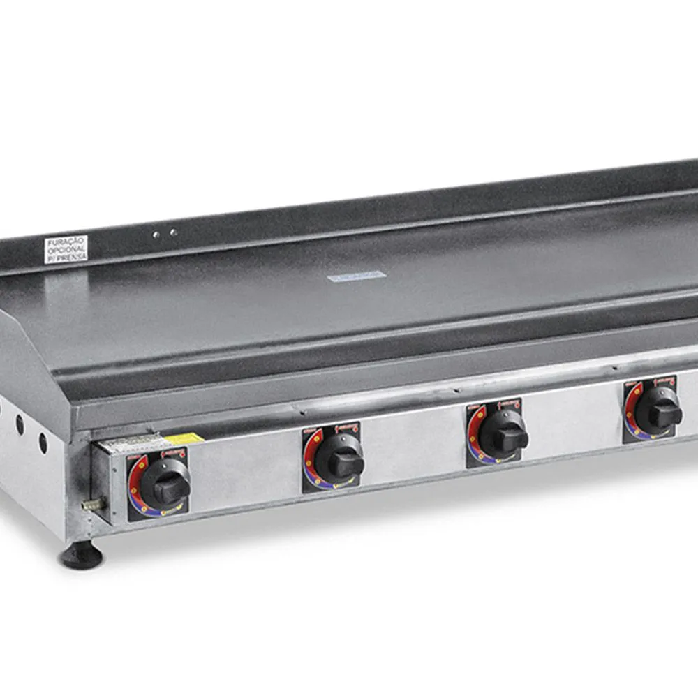 Chapa para Lanche Profissional Itajobi 130x45 cm a Gás - Imagem 2