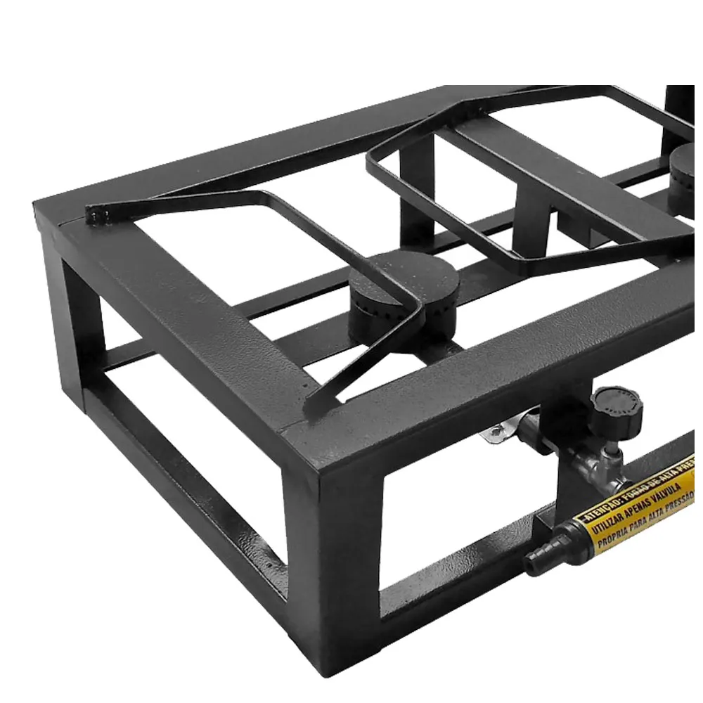 Fogão de Mesa 2 Bocas Facility Alta Pressão MR Fogões 20x20 - Imagem 2