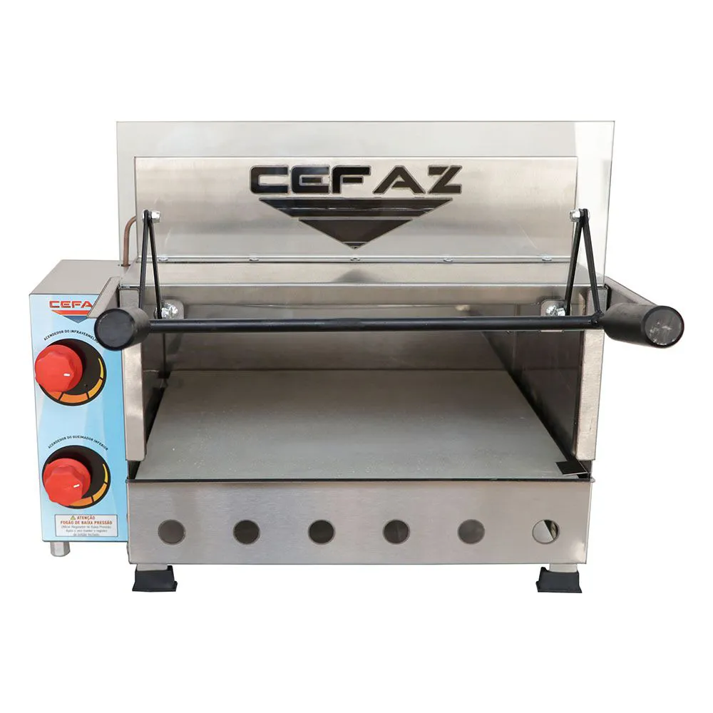 Forno de Pizza a Gás Cefaz Refratário com Grill Infravermelho FRG-01