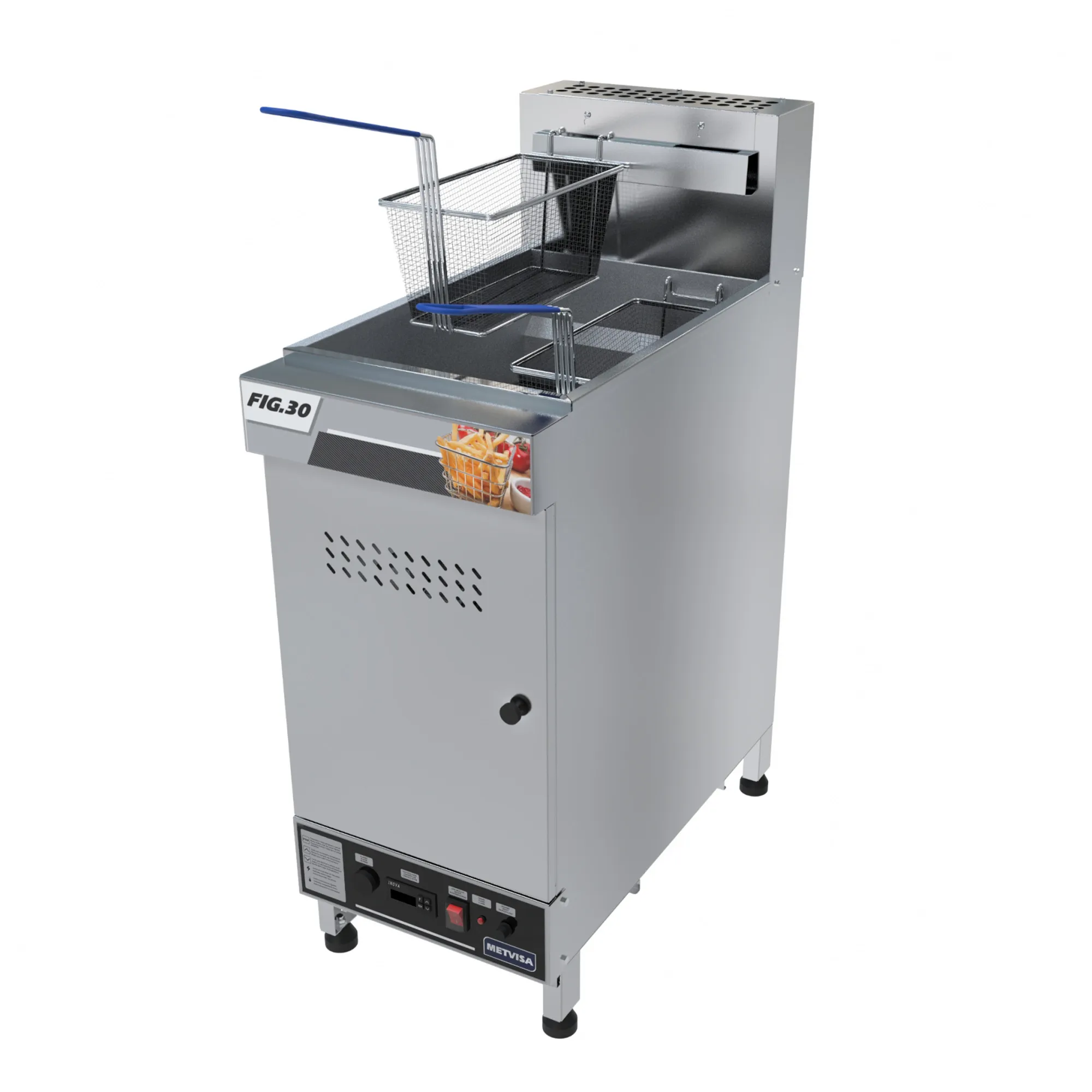 Fritadeira a Gás Metvisa 30 Litros 220V FIG302205