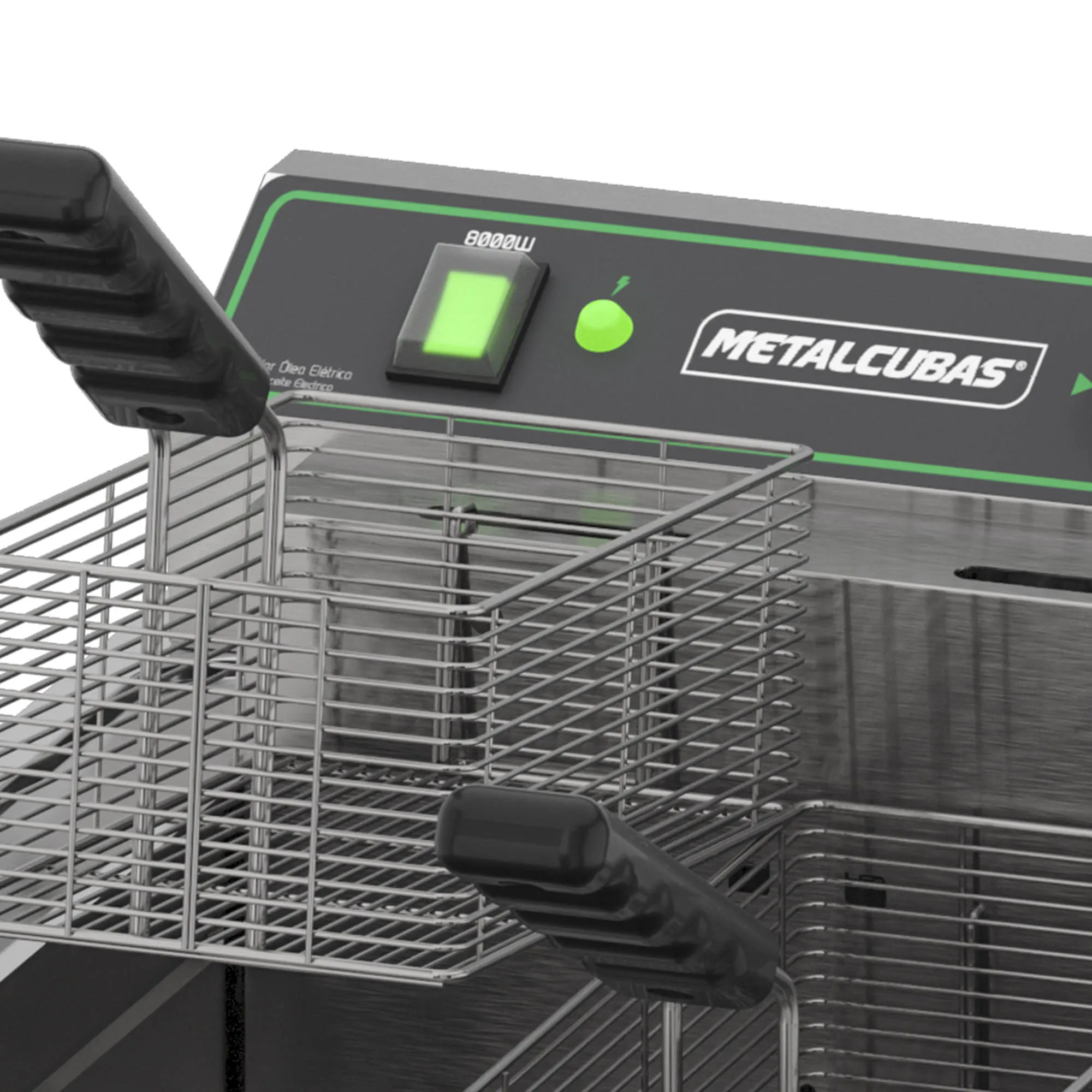 Fritadeira Elétrica Zona Fria de Mesa Metalcubas 15 Litros FOE15M 8000W 220V - Imagem 4