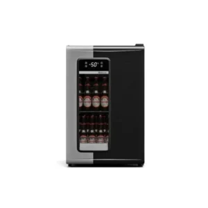 Cervejeira Grb100 Preto 95L Porta Vidro 127V - Gelopar