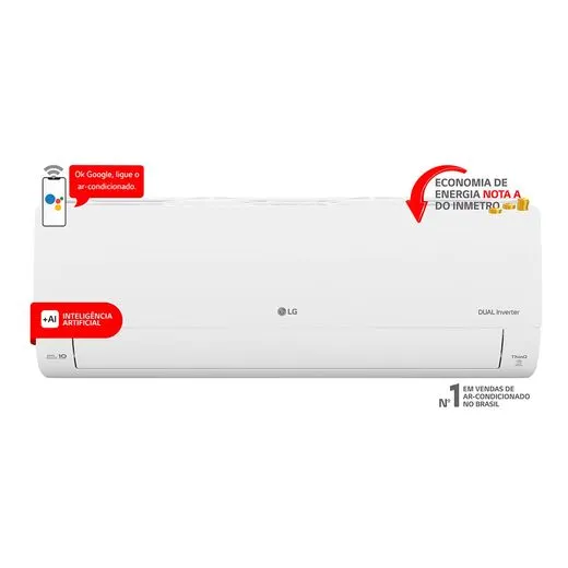 Ar Condicionado Split Hi-Wall LG Dual Inverter Voice +AI 9.000 BTU/h Quente/Frio 220V | S3-W09AA31C - Imagem 6