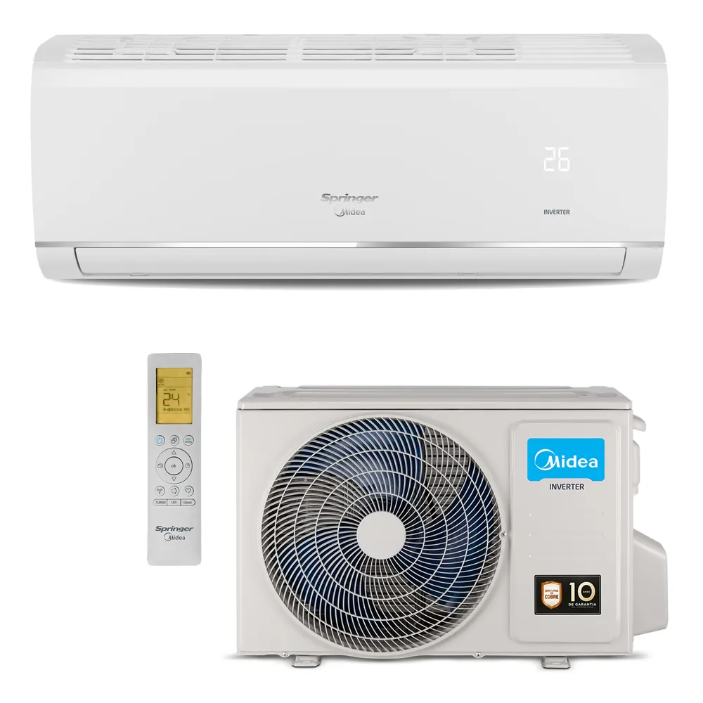 Ar Condicionado Split Hi-Wall Springer Midea Inverter Connect 12.000 BTU/h Frio 110v - 42AFVCH12S8